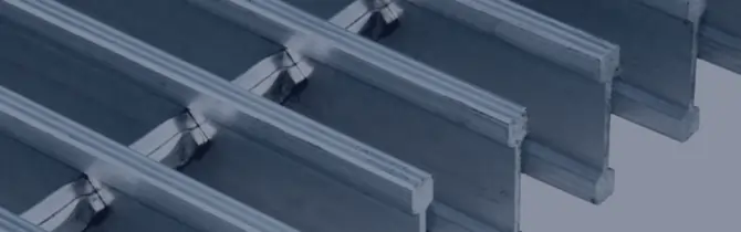 Swaged Metal Gratings