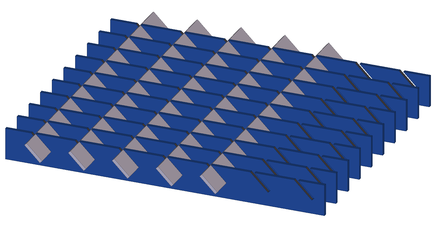 Oasis Louvre Grating