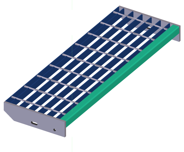 Press Welded Grating Treads